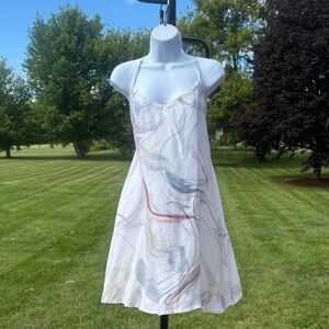 Athleta Medium Elegant Multicolor Slip Dress